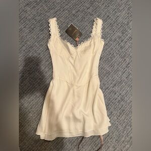 House of CB White Dress